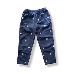 Urban Outfitters Faded Dark Gray Corduroy Pants with Elastic Waist